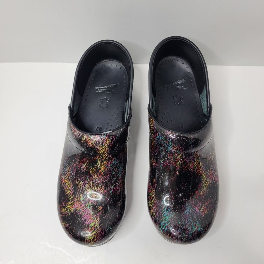 Dansko Women's Size 39 (US Size 9) Clog Shoes Slip On Multicolor - Picture 4 of 11